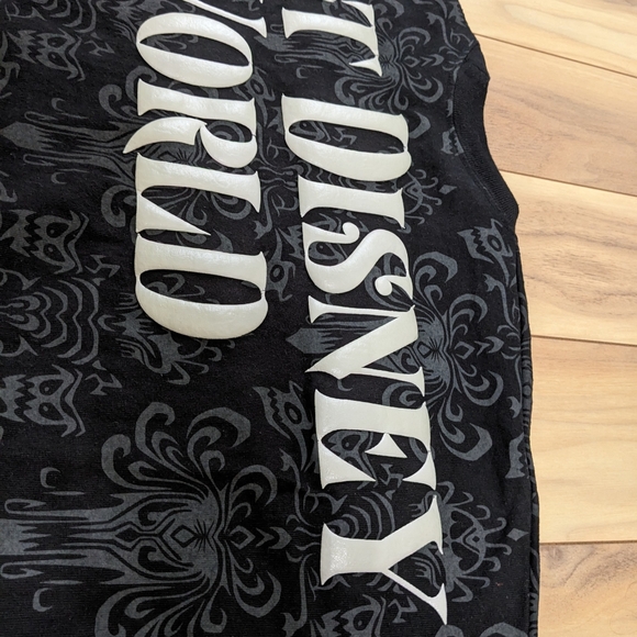 Walt Disney World Spirit Jersey The Haunted Mansion Glow In The Dark Adult Small - Picture 5 of 16